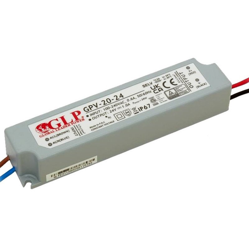 GLP-20-24 - 24v 20w CV Driver