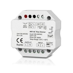 S1-B(WT) LLT-S1TR WiFi & RF Triac dimming receiver TUYA app