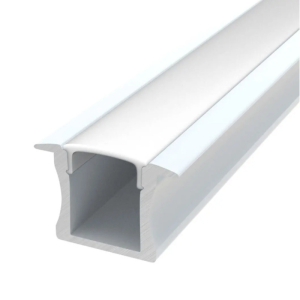 Deep recessed Extrussion, White with Opal Diffuser