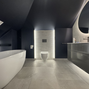 10w 4000k Cut Anywhere COB Strip IP65 makes precision tiling work in bathrooms much easier