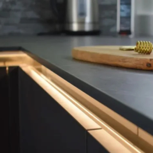 10w 3000k Cut Anywhere COB Strip perfect for precision jobs such as inder worktops and ceiling features.