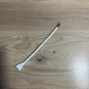 RGBW COB Clip on Tail. Used to crimp power cable to 12mm RGBW COB strip without soldering